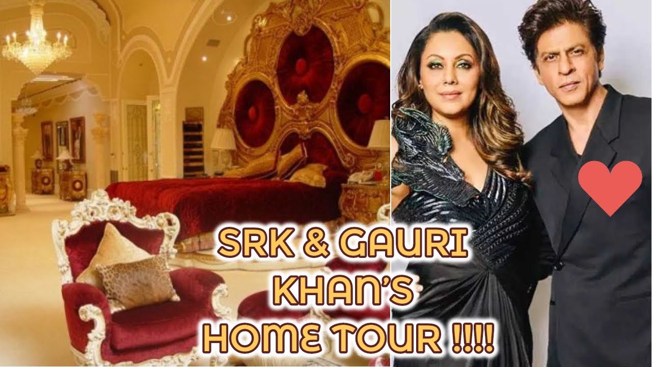 Shahrukh Khan Mannat House - Inside Tour
